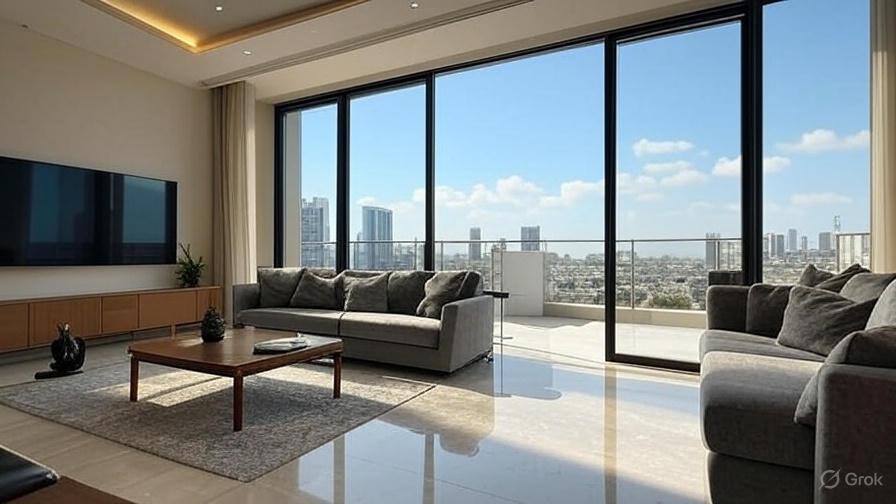 פנטהאוז 5 חדרים יוקרתי במרכז פתח תקווה