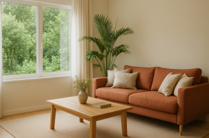 נשימה ירוקה בבית: כוחו של הטבע בעיצוב פנים בריא ומעורר השראה