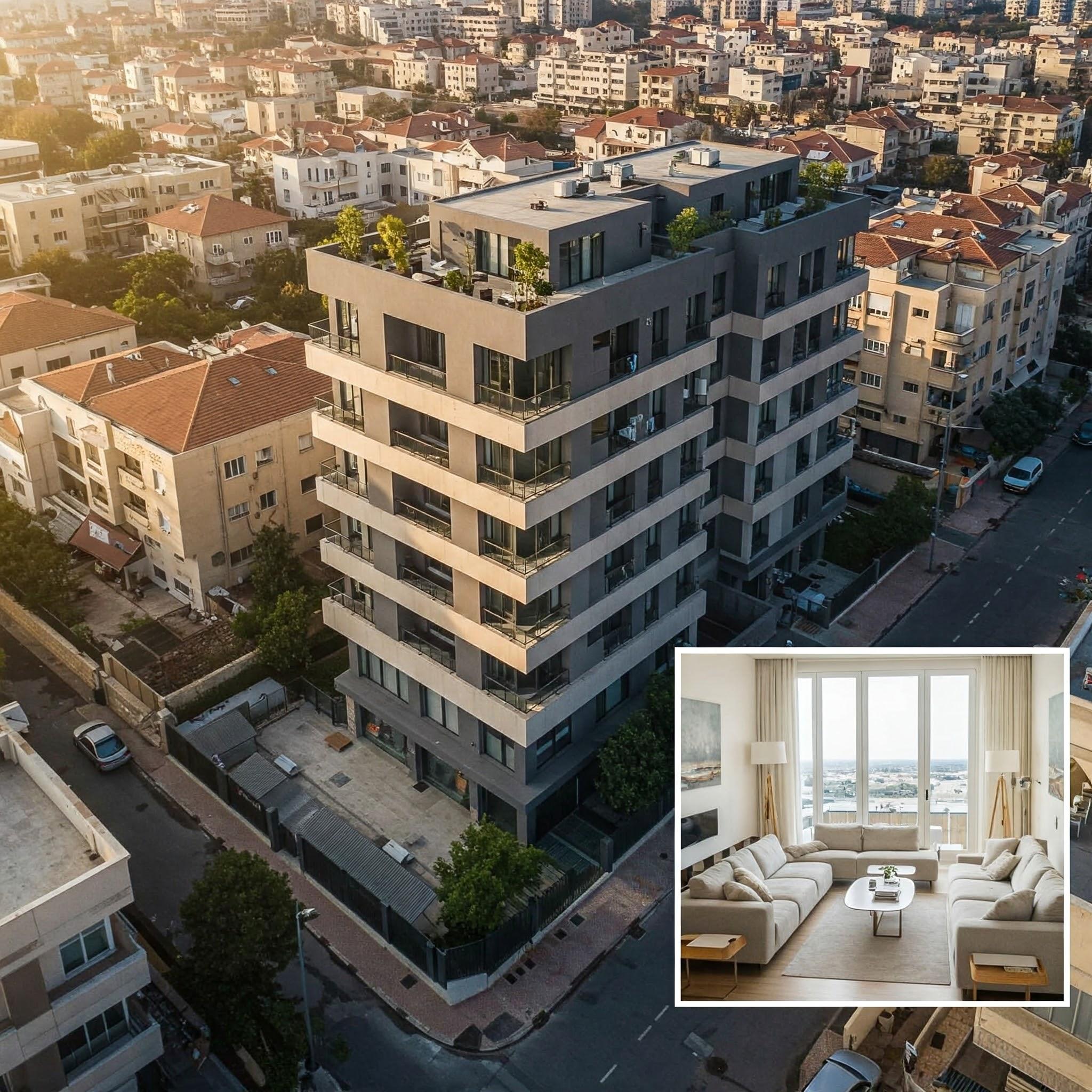 דירת 3 חדרים חדשה להשכרה ברחוב הרצל – קריית מלאכי