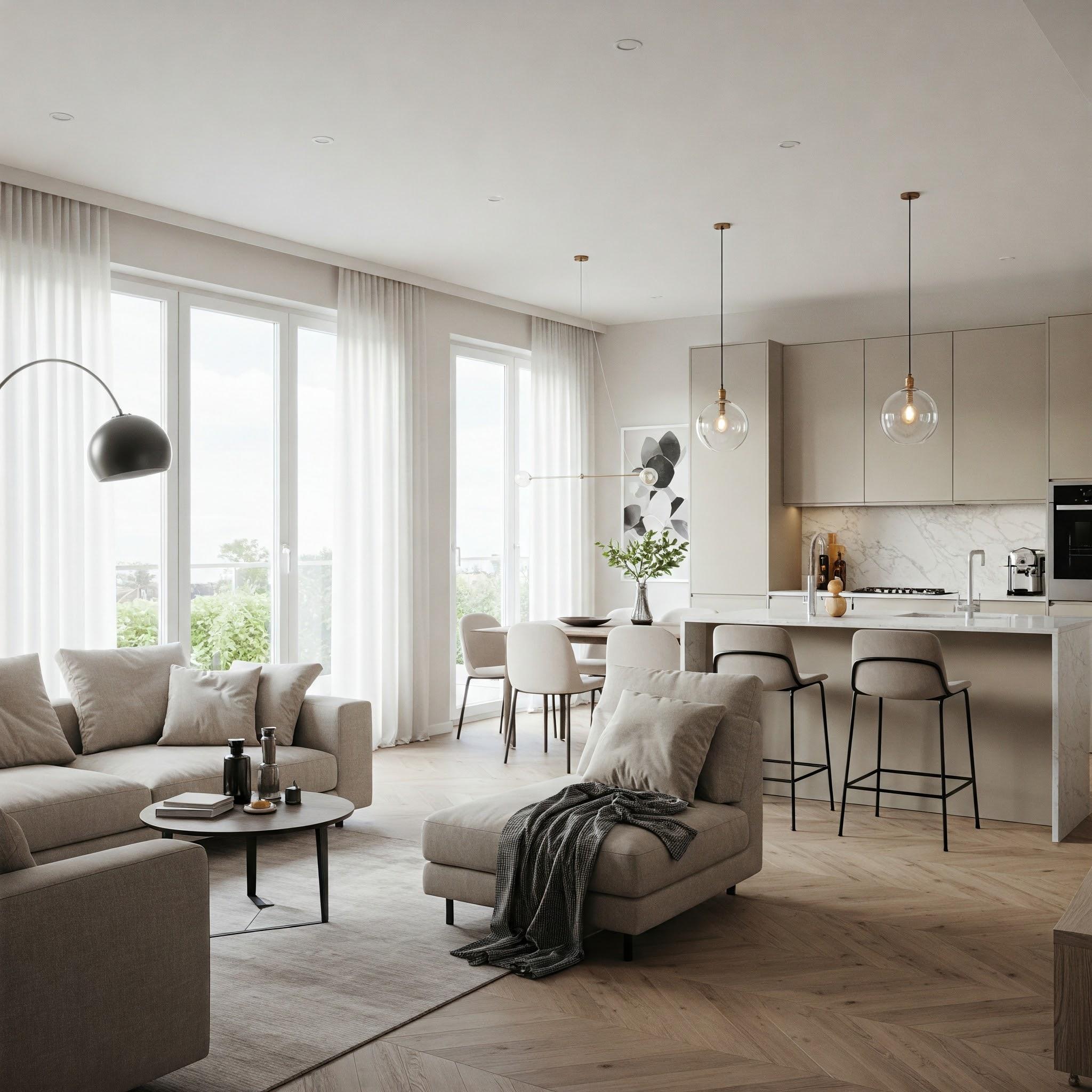 דירת 4 חדרים חדשה להשכרה בפרויקט פארק ים – רובע י״ז, אשדוד