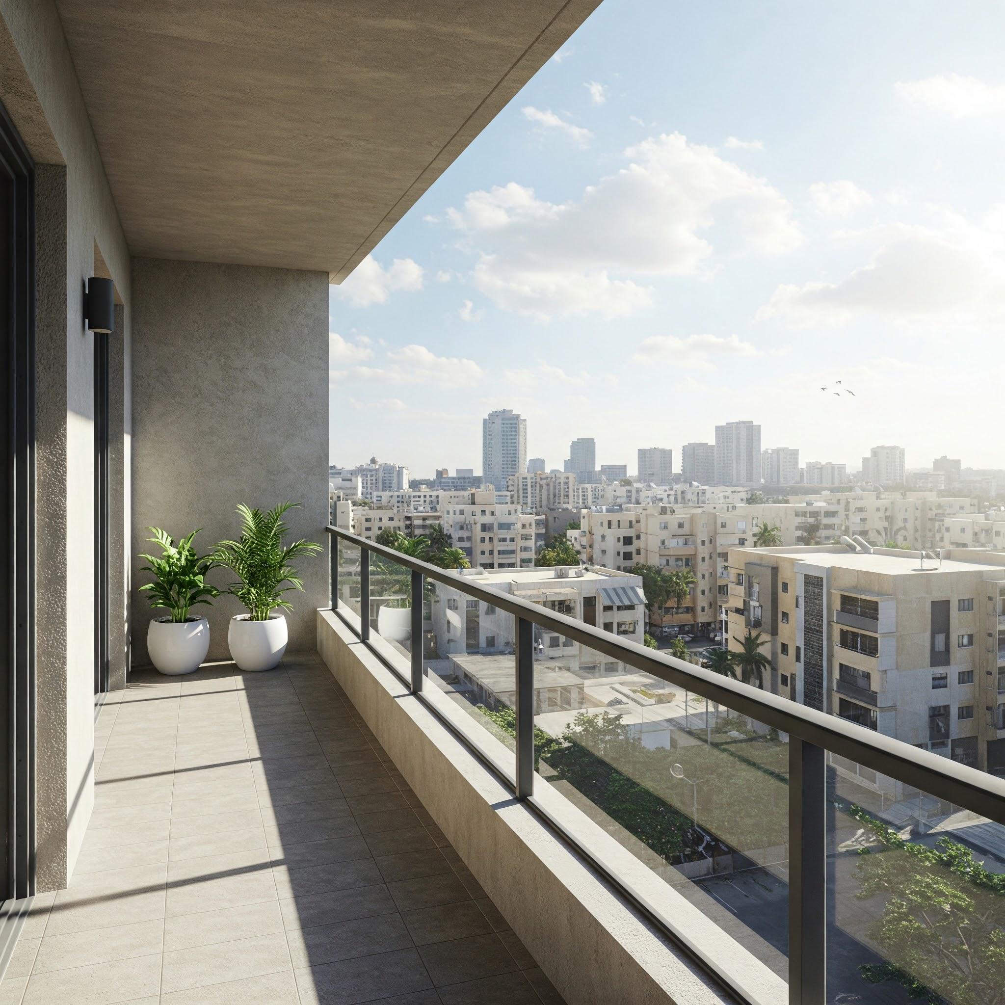 דירת סטודיו מעוצבת להשכרה לטווח קצר – רחוב שדרות ירושלים, אשדוד